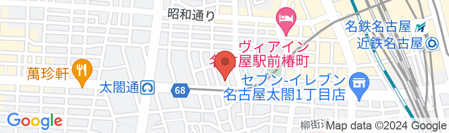 グランドベース名古屋駅西の地図
