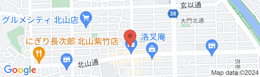 やまがた京町旅籠 北山大宮の地図