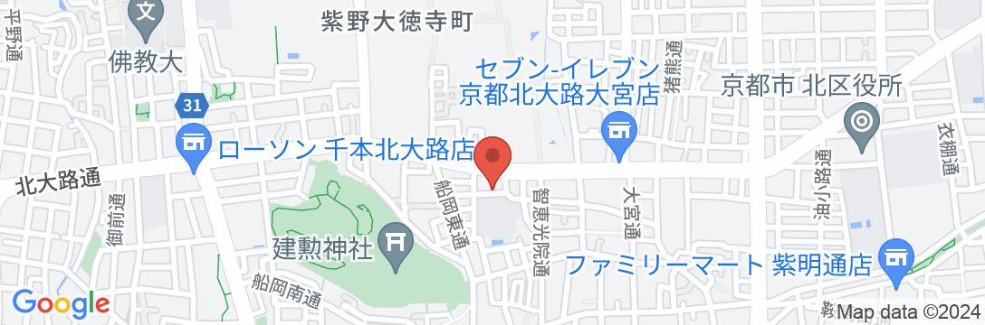 やまがた京町旅籠 大徳寺の地図