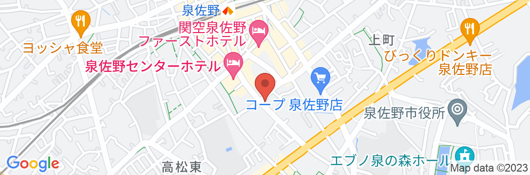 ABCGUESTHOUSE 1Fの地図