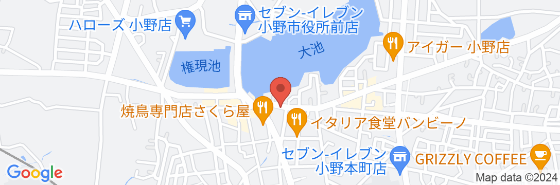 Tabist ビジネス河島旅館 小野の地図
