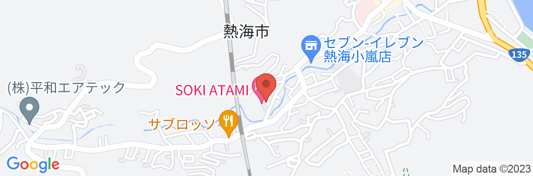 SOKI ATAMI(そき あたみ)の地図