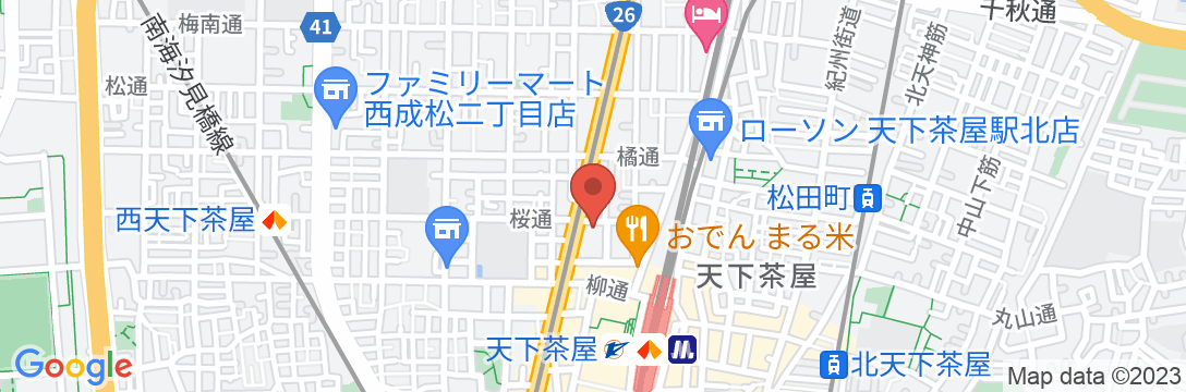 PLAZA IN NANIWA HOTEL(プラザ イン ナニワ ホテル)の地図