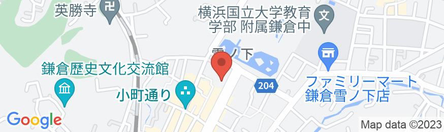GEN HOTEL KAMAKURAの地図