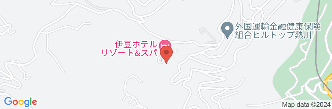 伊豆ホテル リゾート&スパの地図