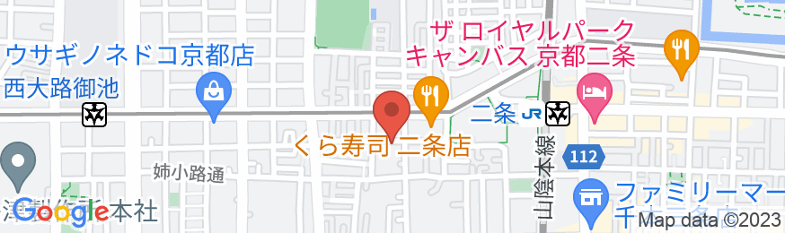 TABITABI STAY 月光町の地図