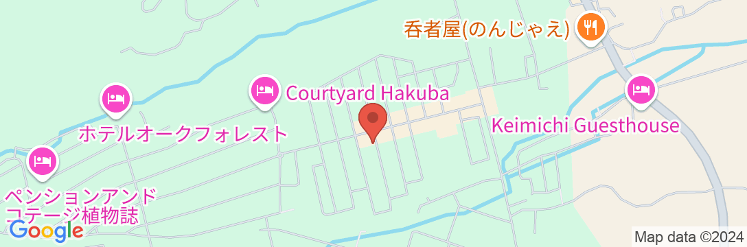 HAKUBA WHITE FOXの地図