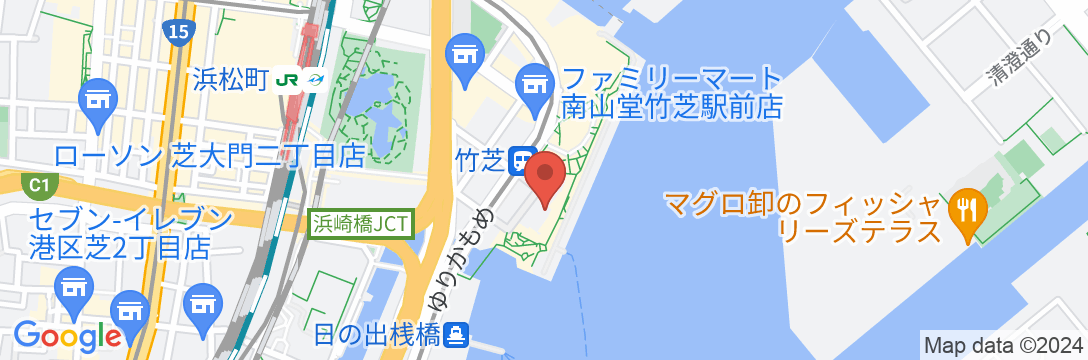 ホテル インターコンチネンタル東京ベイの地図