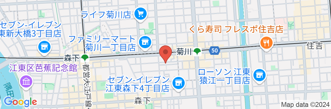 森下旅館の地図