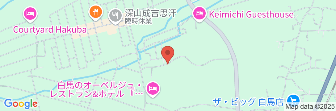 HAKUBA HOKUJOの地図
