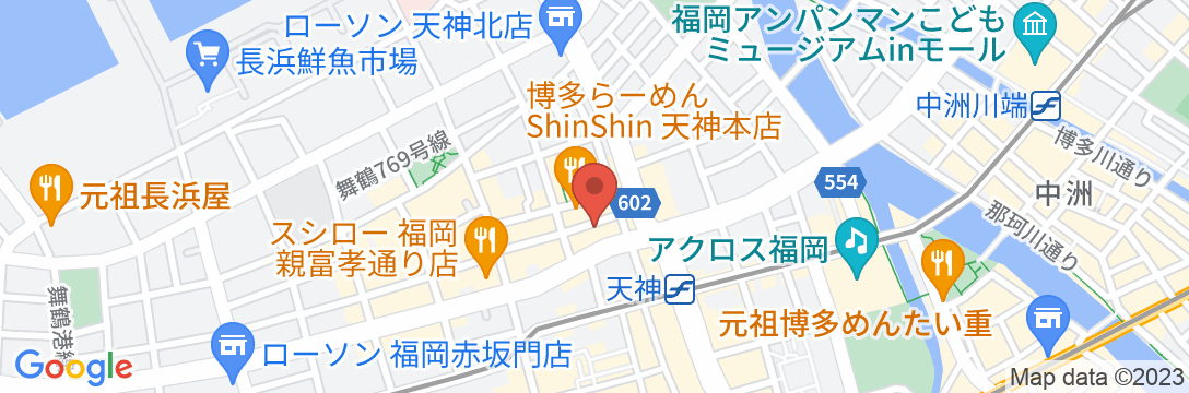 ORIGO Tenjin #1の地図