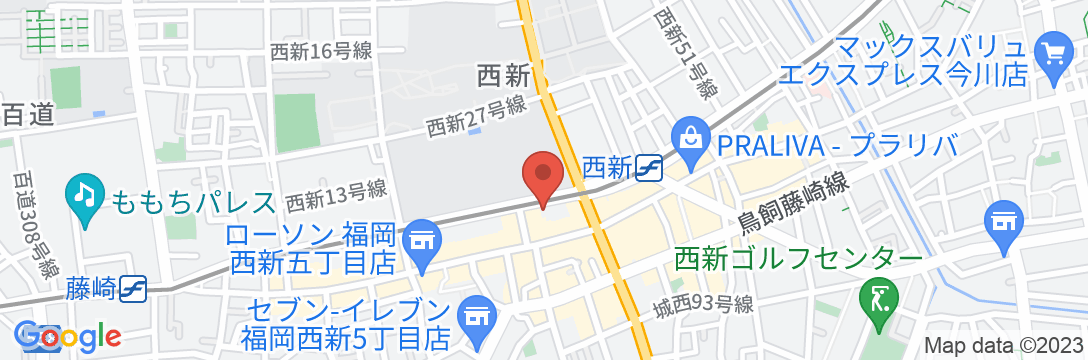 AMP FLAT Nishijin 2の地図
