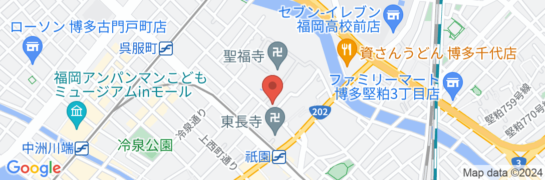 AMP FLAT Ogokusouの地図
