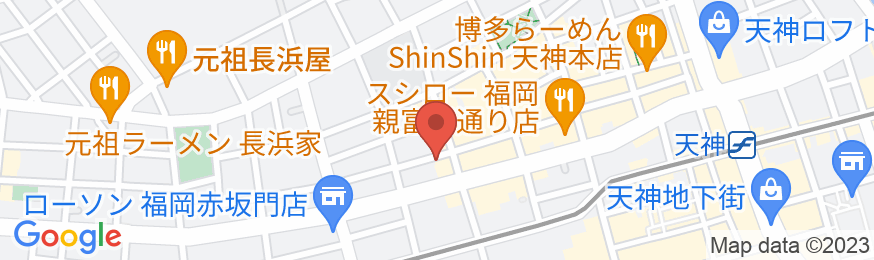 AMP FLAT Tenjin Kitaの地図