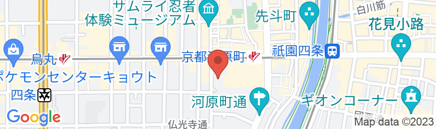 三井ガーデンホテル京都河原町浄教寺の地図