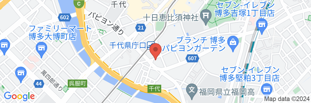 Chiyo apartmentの地図