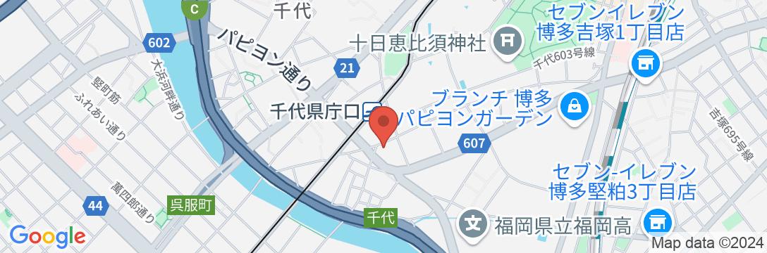 Chiyo apartmentの地図