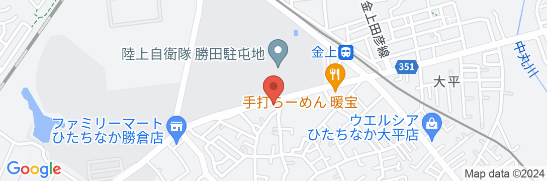 Tabist ビジネスホテルひたちなかの地図