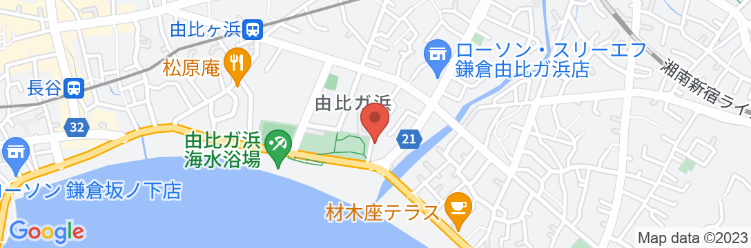パーパスリゾート オーシャンビュー鎌倉の地図