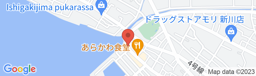 ホテルグランビュー石垣新川<石垣島>の地図