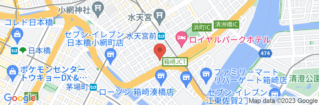 MONday Apart 日本橋水天宮前(旧:GATE STAY 日本橋水天宮前)の地図