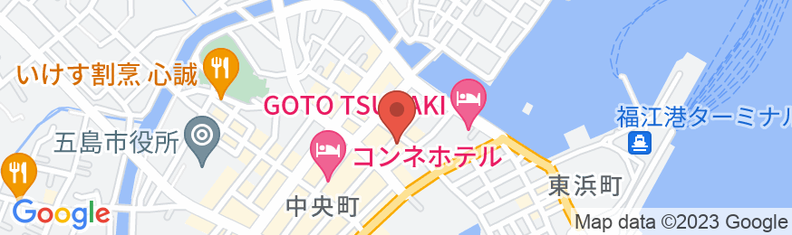 hotel sou<五島・福江島>の地図