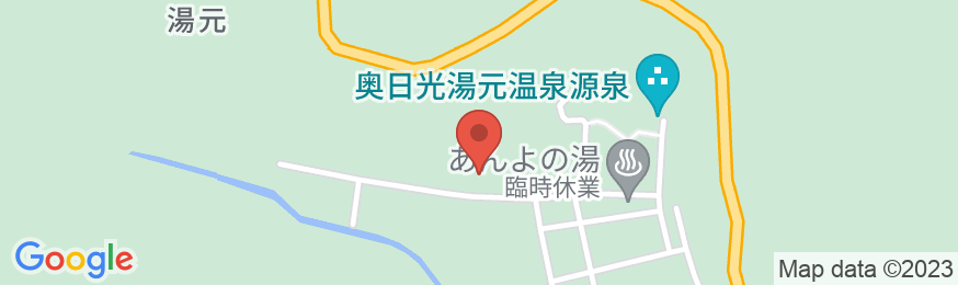 スパビレッジカマヤ別館 湯恵山荘の地図