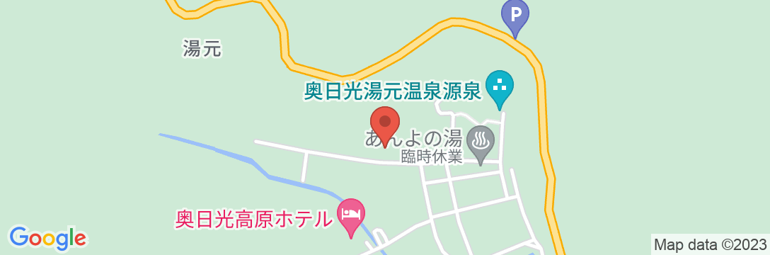 スパビレッジカマヤ別館 湯恵山荘の地図