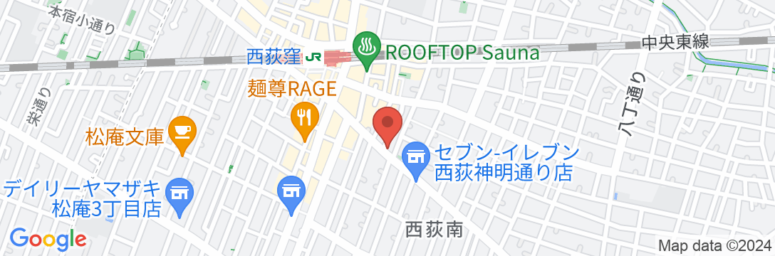 ラフィット東京WESTの地図
