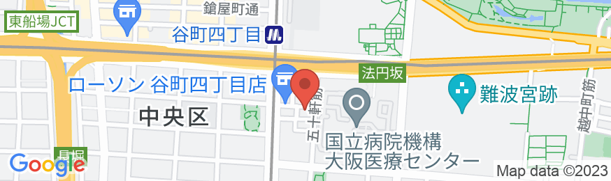 楽居 大阪谷町4丁目の地図