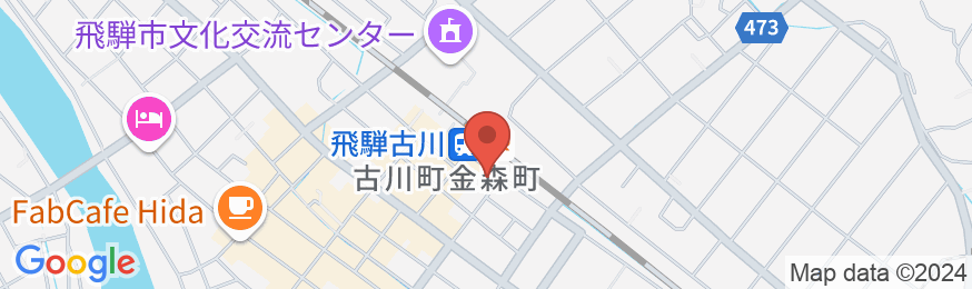 大村屋旅館の地図