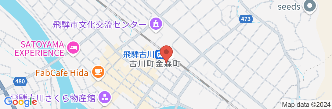 大村屋旅館の地図