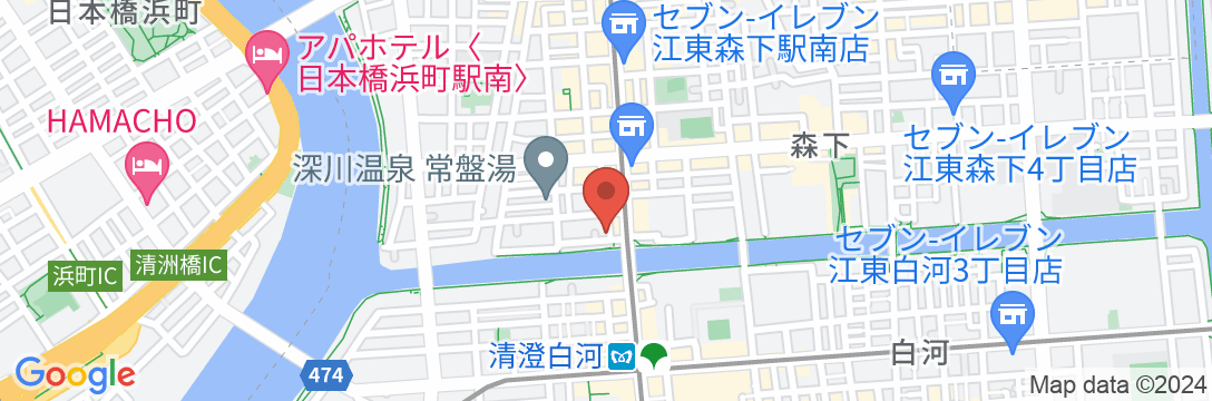 バードプレイスlog東京の地図