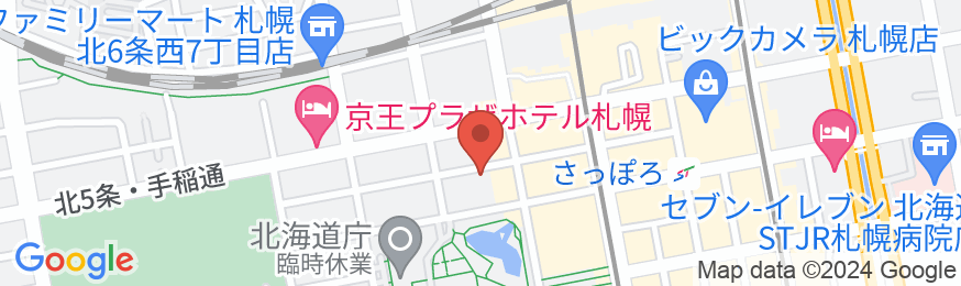 ソラリア西鉄ホテル札幌の地図