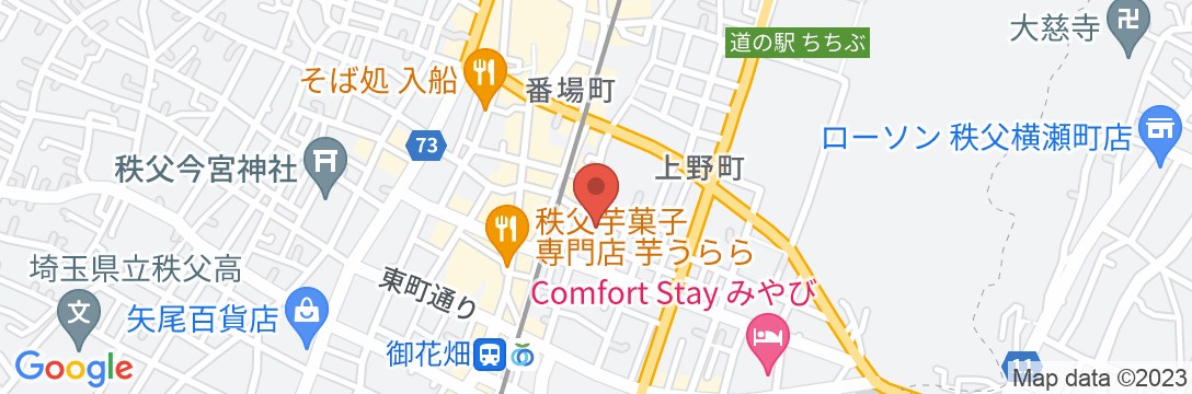 この町に住まうかのごとく泊まる 町住客室 秩父宿の地図