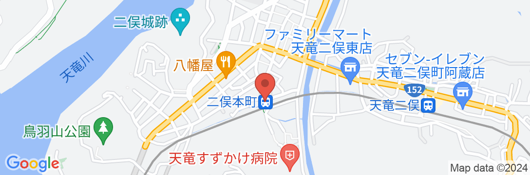 駅舎ホテル INN MY LIFEの地図