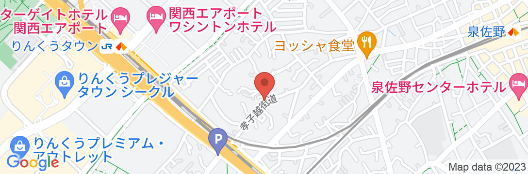ステイザ関西空港の地図
