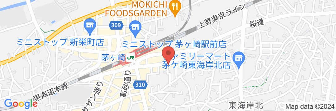8HOTEL CHIGASAKIの地図