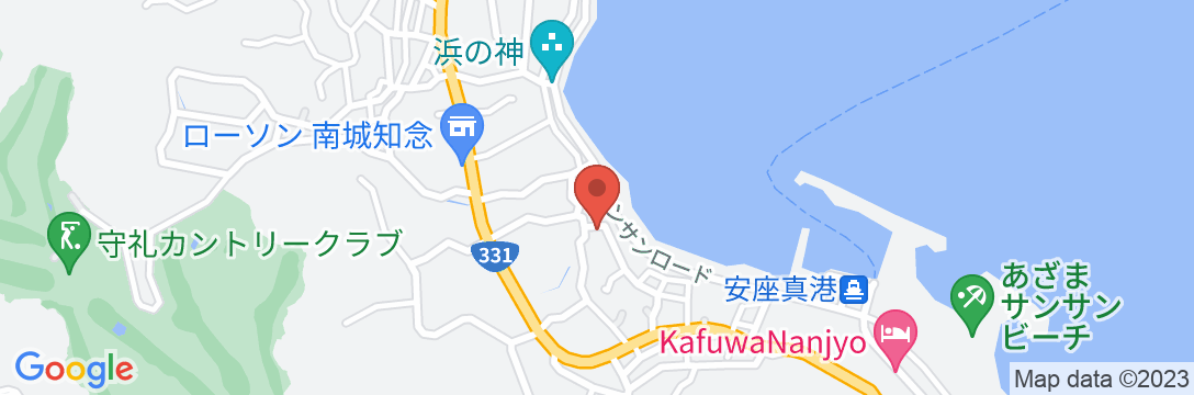 SEA SIDE HOUSE KIRA KIRA HINANOの地図