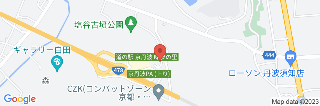フェアフィールド・バイ・マリオット・京都京丹波の地図