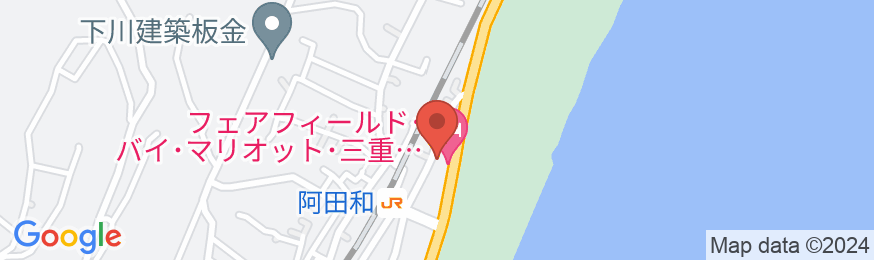 フェアフィールド・バイ・マリオット・三重熊野古道みはまの地図