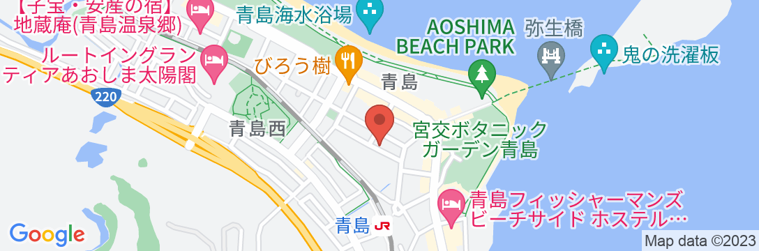 Rakuten STAY HOUSE x WILL STYLE 宮崎青島の地図