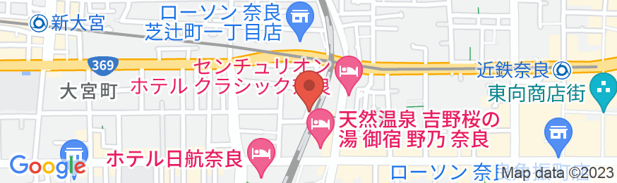 奈良ゲストハウス楓Annexの地図