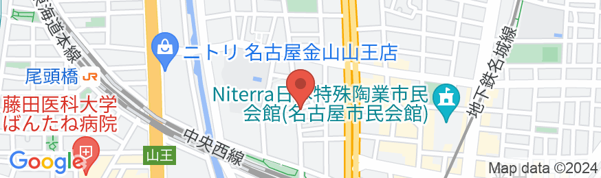 東横INN名古屋金山の地図