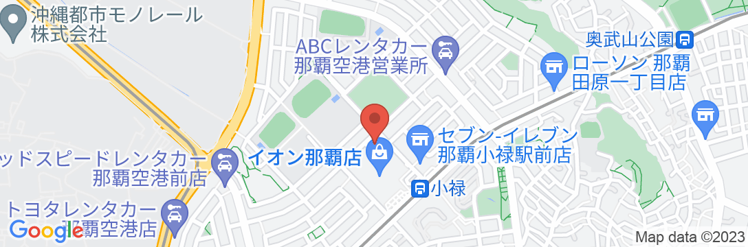 ワイズイン那覇小禄駅前の地図