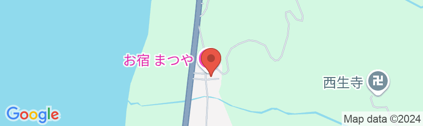 お宿 まつやの地図