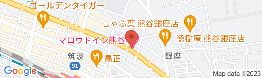 マロウドイン熊谷の地図