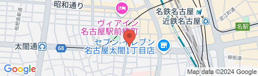 アパホテル〈名古屋駅前南〉の地図