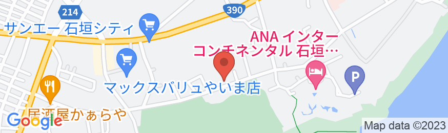ジ・アバンスホテル石垣島<石垣島>の地図