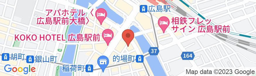 NAGI Hiroshima Hotel and Loungeの地図